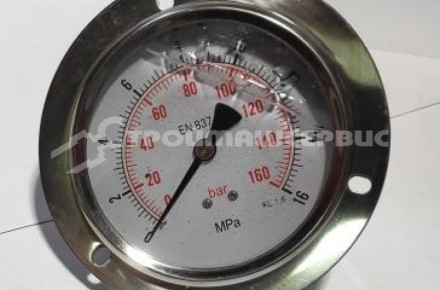 Манометр фланцевый 100 мм 160 бар G 1/2