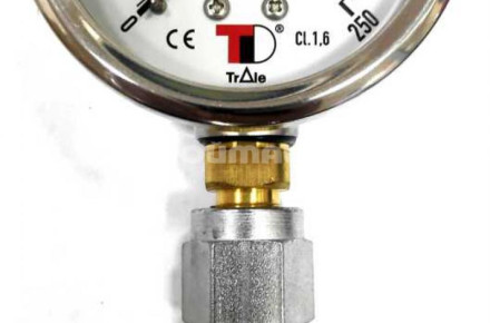 Переходник для манометра G1/4 (адаптер стальной TN403-6L)