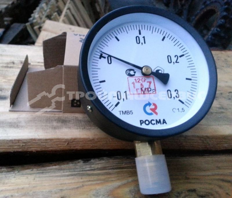 Мановакуумметр радиальный 100 мм 0,1...0,3 МПа М20х1,5 (без силикона) Мановакуумметр радиальный 100 мм 0,1...0,3 МПа М20х1,5 (без силикона)