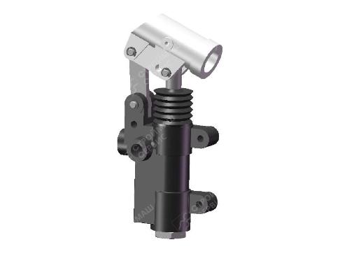 Ручной насос с рычагом 20CC hand pump with handle (аналог PMO 20 S, PM20S, PM-20S) Насос ручной 20см3 (на лапах, с вентилем, с рукояткой)