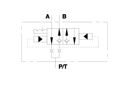 V1450 Клапан привода маркера сеялки VDFS 3/4” - 16 UNF