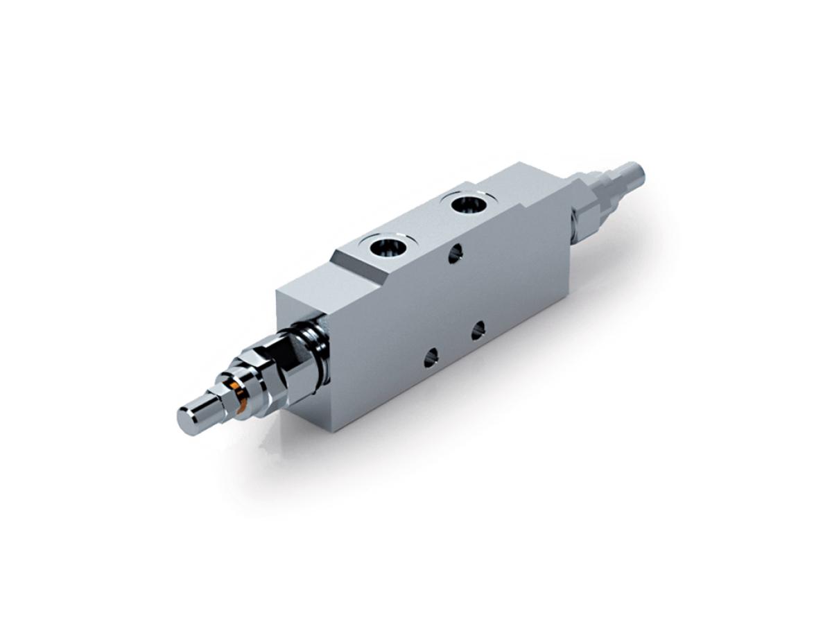 Клапан подпорный тормозной VBCD 1/2" DE/A СС (V0423)