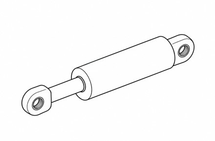 Гидроцилиндр рукояти JCB 559/60230